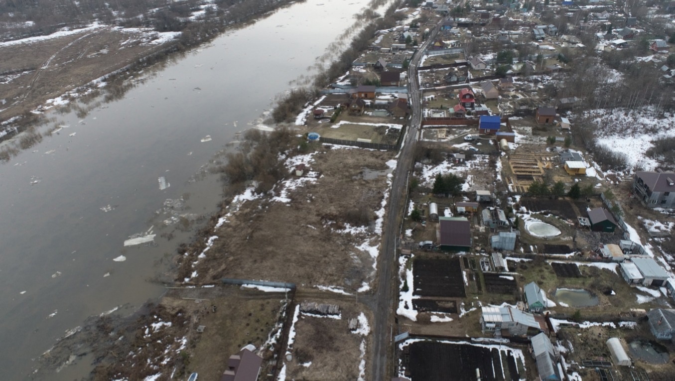 Режим повышенной готовности в связи с паводком вводится в Вологде